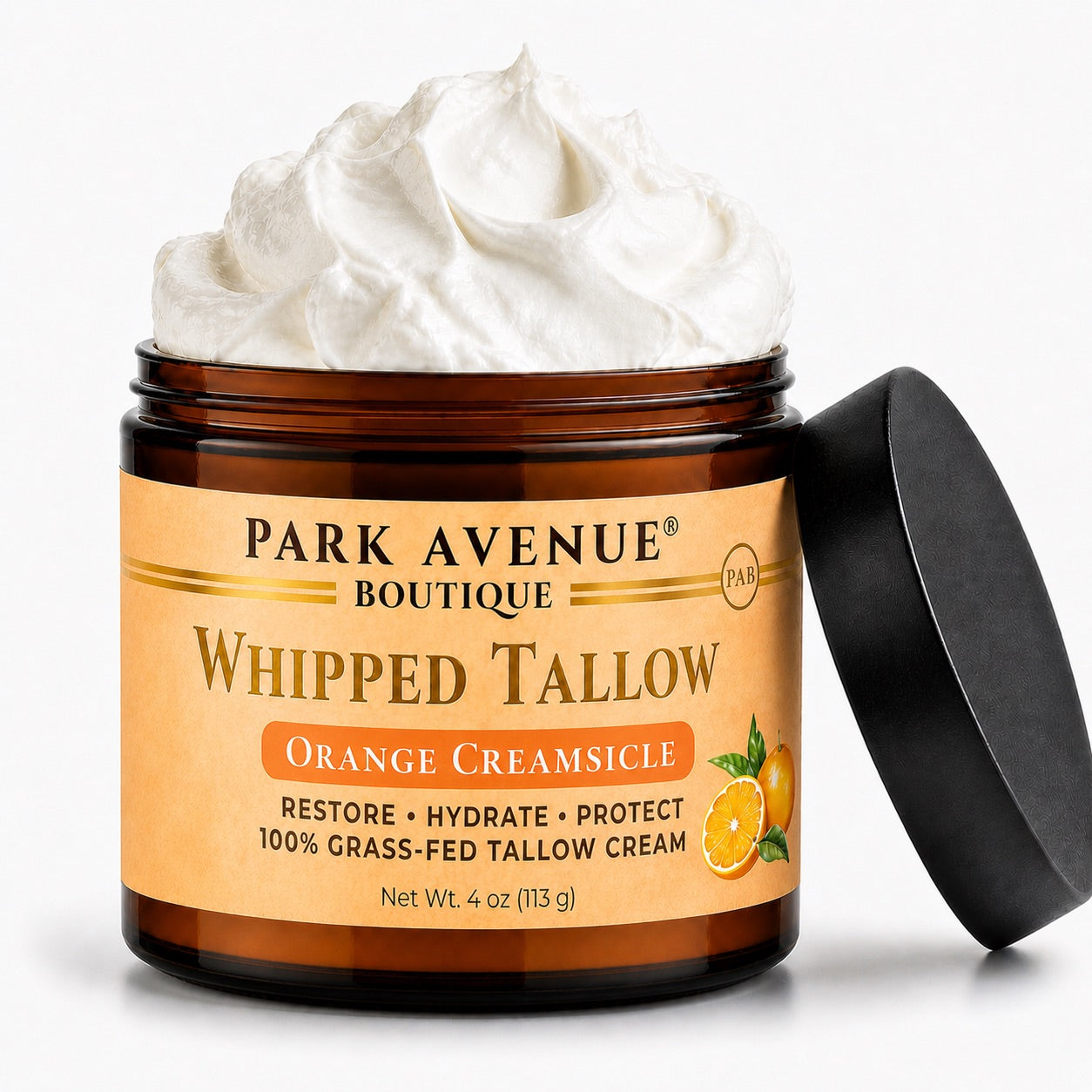 Whipped Tallow Cream - Orange Creamsicle